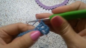 Самый простой и красивый наборный край крючком