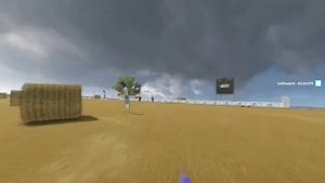 Один из первых полётов в LiftOff. Запись видео с реплея.