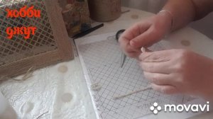 панно из джута