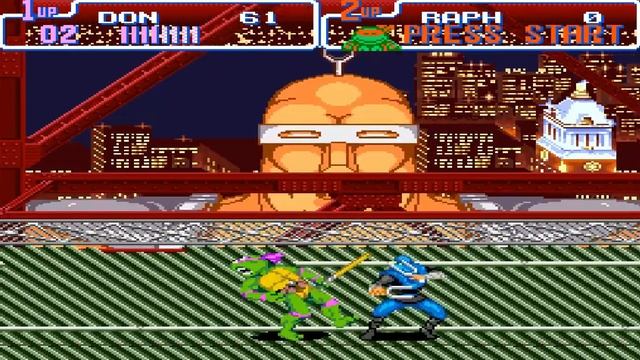 Teenage Mutant Ninja Turtles IV - Turtles In Time - Classic Game смотреть онлайн