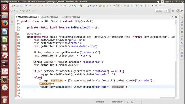 JEE - Utilizando o ServletContext смотреть онлайн