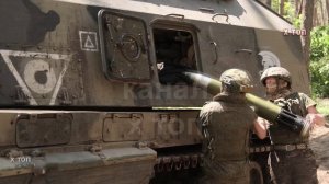 Управляемый снаряд «Краснополь-М» лёг точно в цель, гаубица «Мста-С» Краснолиманское направление