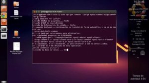 Complete uninstall MySQL from ubuntu terminal