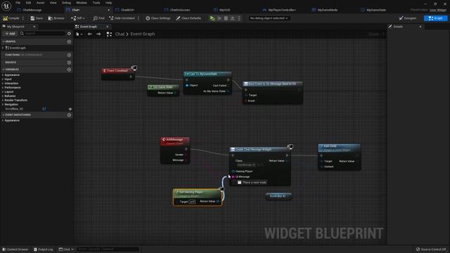 Урок 8 | Unreal Engine 5 Мультиплеер - Чат | Передача данных / UMG