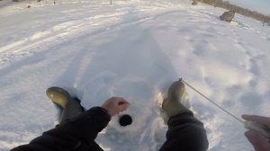 Оснастка для зимней рыбалки, крючок с свободным подвесом бусинки, видео rybachil ru