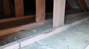 "Расширяем" дом. Обустраиваем кладовку на чердаке