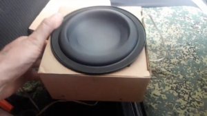 Колонки НЧ, басс. 6" с алиэкспресс. Проверка.