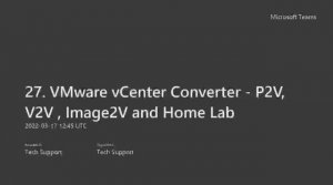 27. VMware vCenter Converter: P2V, V2V, and Hyper-V2V Guide | Uses & Benefits | Perfect for Home Lab