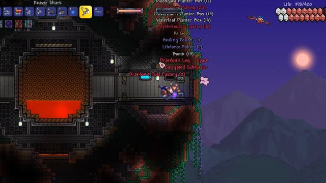 Terraria Calamity Revengeance Mode #7 Exploring The Labs & Defeating Queen Bee! смотреть онлайн