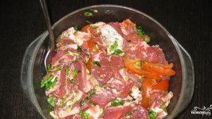 Бараньи ребра в казане