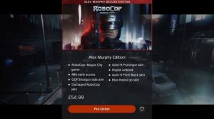 RoboCop: Rogue City - Alex Murphy Edition vs Standard Edition - What edition should I buy?