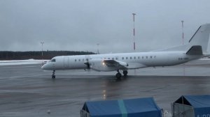 NyxAir Saab 2000 ES-NSI at Tampere-Pirkkala