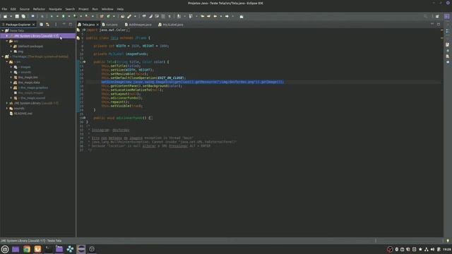 JFrame Java - Erro NullPointerException Java Net URL смотреть онлайн