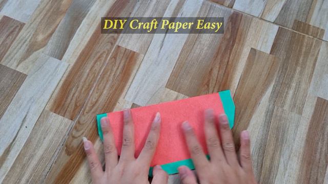 Origami Watermelon Easy Step by Step