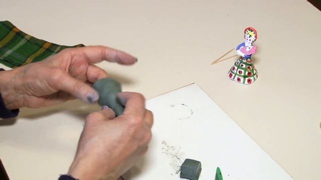 Мастер-класс по изготовлению дымковской игрушки «Барыня с ребёнком» смотреть онлайн