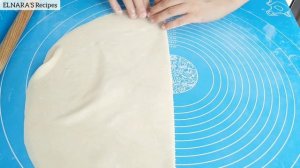 Самса в духовке/ Qat-qat ,xırçıltılı Samsa.Özbək mətbəxi.