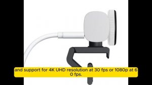 Logitech MX Brio Webcam With 4K Resolution #logitech #webcam