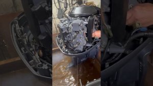 РАБОТА ЛОДОЧНОГО МОТОРА YAMAHA 140, 2 х татный, нога L508