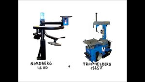 Третья рука NORDBERG на станке TROMMELBERG
