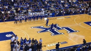 Larry Conley as the "Y" in Kentucky at Rupp Arena