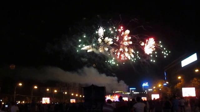 Фейерверк День города Харькова 23 августа 2013 смотреть онлайн
