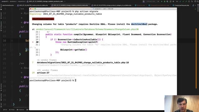 Laravel Migration: Change Foreign Key to Nullable смотреть онлайн