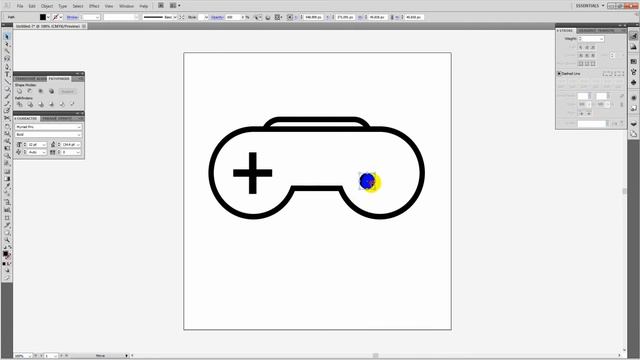 Free Online Tutorials – How to design Video game controller icon смотреть онлайн