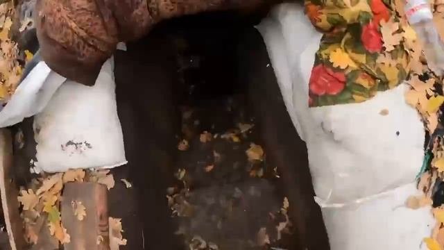 Снайпер шугает ВСУшлепков