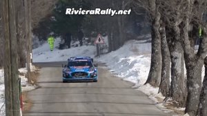 Rallye Monte Carlo 2023 flat out at 200 km/h