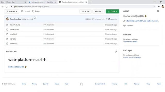 How to host your HTML website on GitHub Pages for free смотреть онлайн