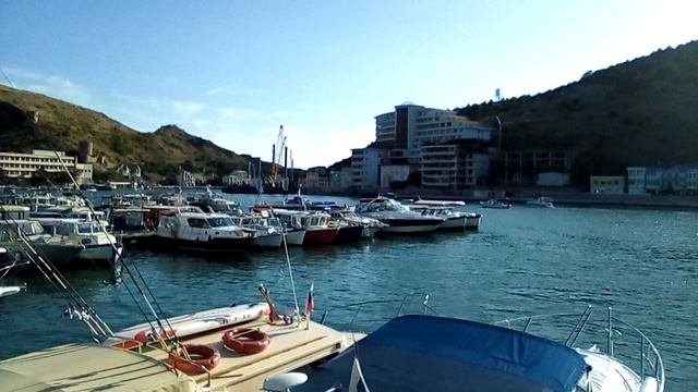 Севастополь. Балаклава. Вид на набережную.