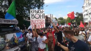 Фургаломобиль повел в Хабаровске субботнее шествие по-новому