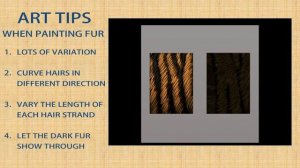 LION PAINTING | Tips For Painting a Lion's Mane