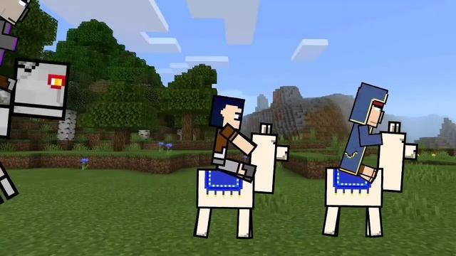 Рисуем мультфильмы 2 Майнкрафт анимация смотреть онлайн