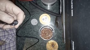 Очиститель жала современного паяльника.