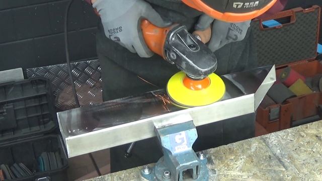 Как шлифовать металл красиво. смотреть онлайн