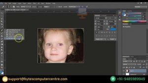 Red Eye Tool in Photoshop CS3 CS4 CS5 CS6 CC in Hindi with Example | Rajan Tech Shows