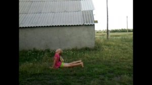 Как сделать стойку на груди.