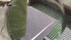Нанесение лака "Soft-Touch" на 3d панели