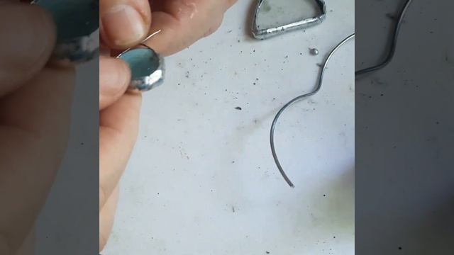 Делаю кулон Ангел в технике тиффани. Витражная техника, пайка мягким припоем, оловянно-медный припо смотреть онлайн