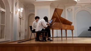 Бетховен. 6 вариаций на тему Паизиелло, WoO 70 - исполняет Ольга Давнис (хаммерклавир)