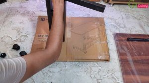 Portronics My Buddy D Multi Purpose Movable & Adjustable wood Portable Laptop Table  unboxing revie