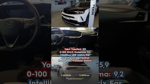 HEMEN TESLİM OPEL MOKKA ULTIMATE BOLD!! #opel #opelmokka #uşak смотреть онлайн