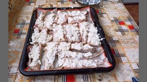 ОЧЕНЬ БЫСТРОЕ ПРИГОТОВЛЕНИЯ РЫБЫ!!! ФИЛЕ МИНТАЯ ПОД СЫРНОЙ КОРОЧКОЙ С ЛУКОМ В ДУХОВКЕ.