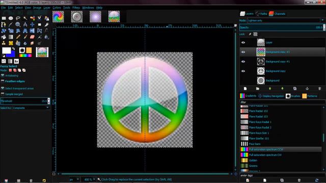 GIMP: Peace Sign Cursor for osu! смотреть онлайн
