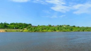 Муром (Владимирская область) - Вид на город и набережную с Оки.