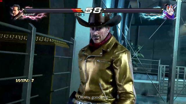 NEGAN VS KUNIMITSU - TEKKEN 7 смотреть онлайн