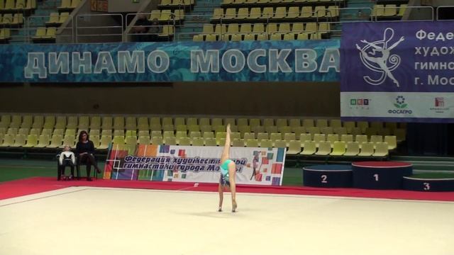 Фёдорова Сабина, мяч. КПМ 06.03.2016 по мастерам смотреть онлайн