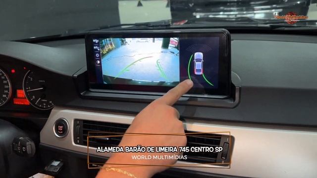 CENTRAL MULTIMÍDIA BMW 320i  A MELHOR DO MERCADO - WORLD MULTIMÍDIAS