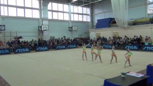 10 выступление групповые упражнения БП Краснодар - 24.03.2018